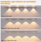 Modern LED Wall Light with Motion Sensor – Adjustable Lighting Effects, 3 Modes, Energy-Saving Indoor Lamp